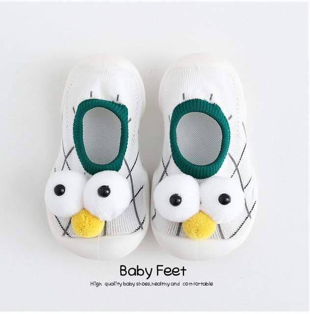 Adorable Baby Socks with Rubber Soles - Image 3