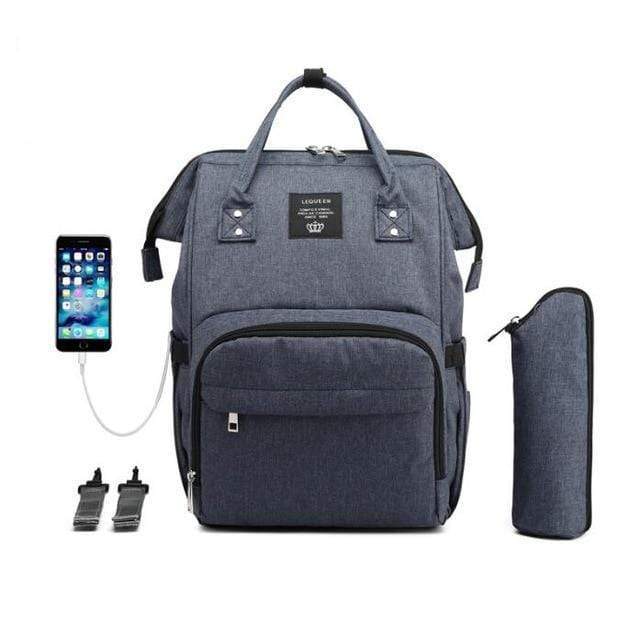 All-In-One Diaper Bag with USB Port - Image 3