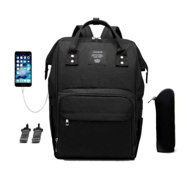 All-In-One Diaper Bag with USB Port - Image 4