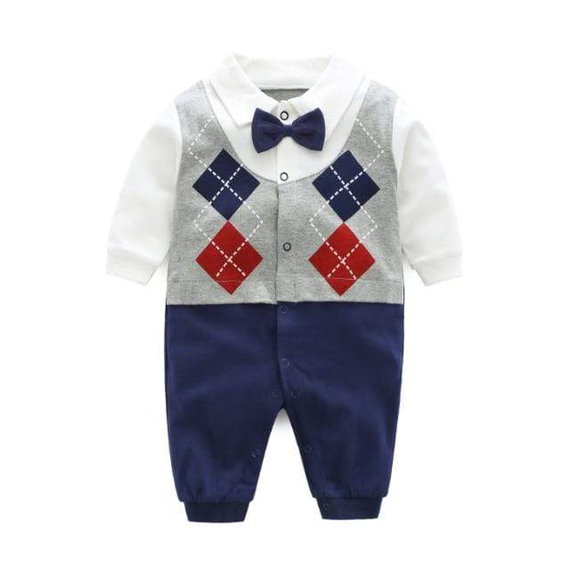 Baby Boy Smart Romper - Image 4
