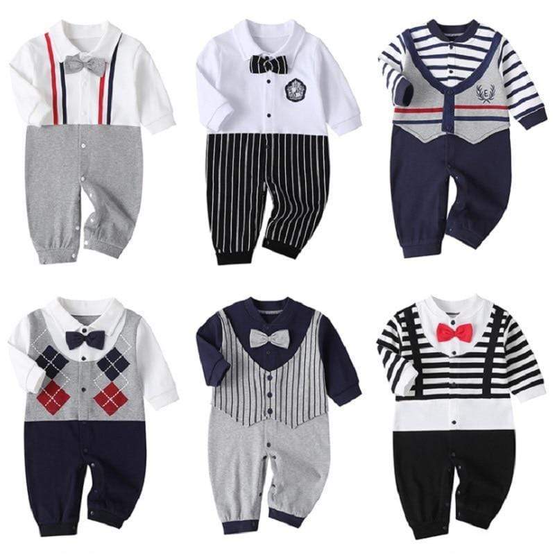 Baby Boy Smart Romper - Image 8