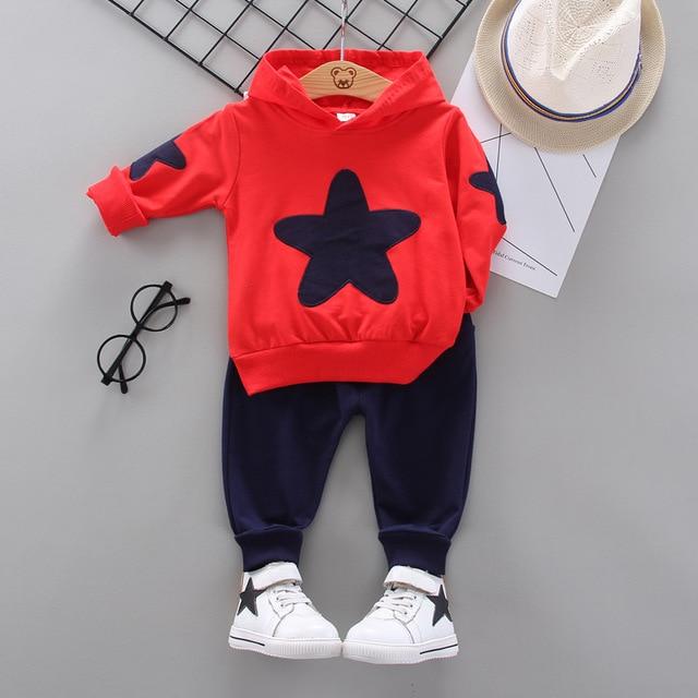 Baby STAR Cotton Sports Hooded - Image 4