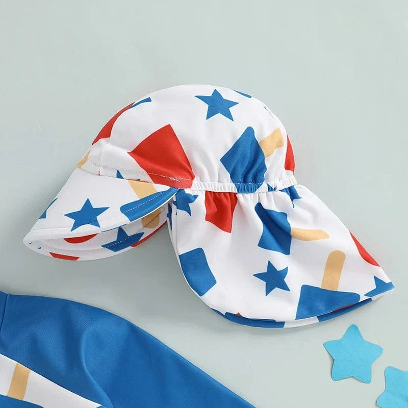 Boy Rash Guard Swimsuit - Image 6