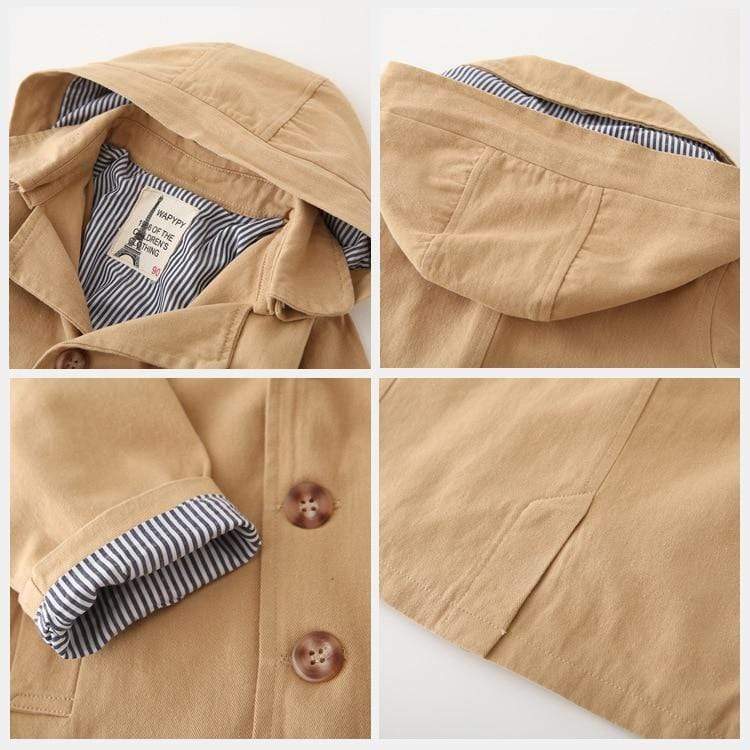 Boys Classic Trench Coat - Image 8