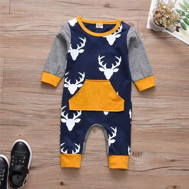 Cartoon Baby Print Romper - Image 5