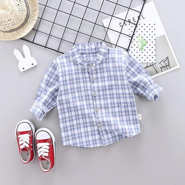 Checked Long Sleeve Shirts - Image 4