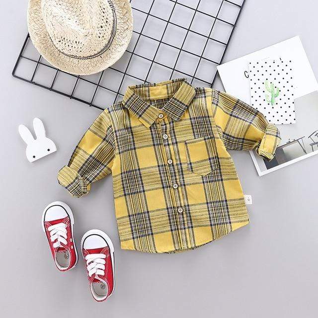 Checked Long Sleeve Shirts - Image 6