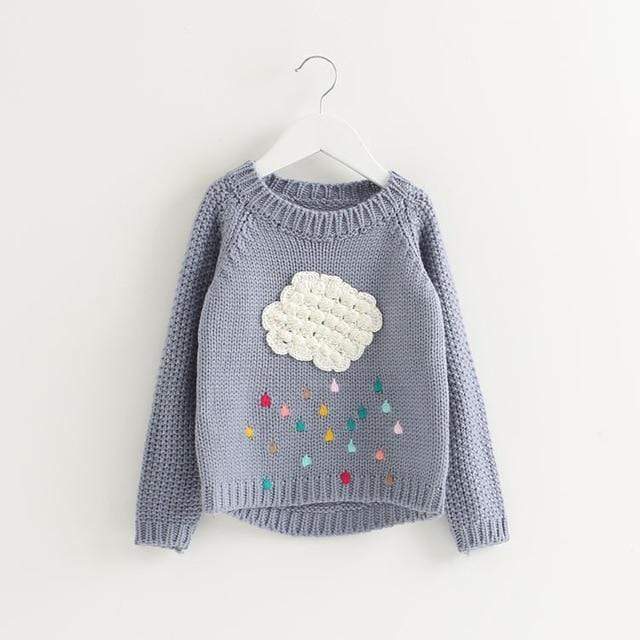 Cloud Raindrops Sweater - Image 3