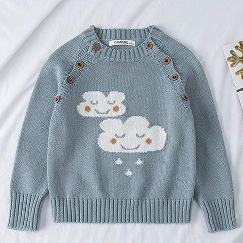 Clouds Knitted Sweater - Image 4