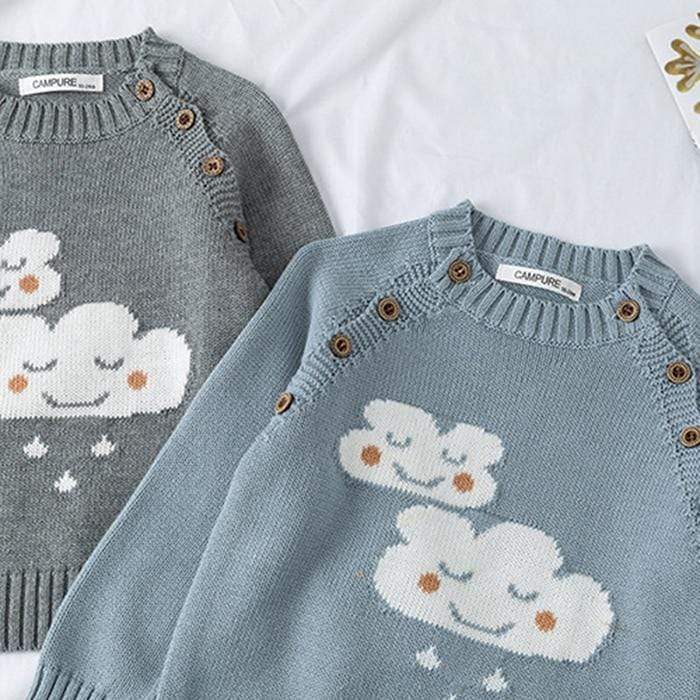 Clouds Knitted Sweater - Image 5