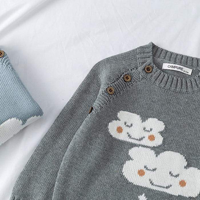 Clouds Knitted Sweater - Image 6