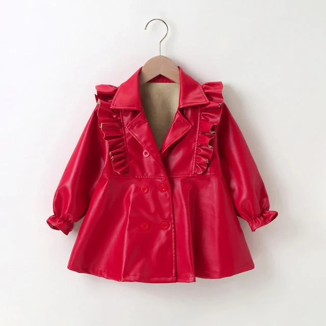 Fashionable Faux Leather Jacket - Image 10