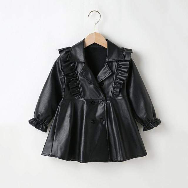 Fashionable Faux Leather Jacket - Image 12