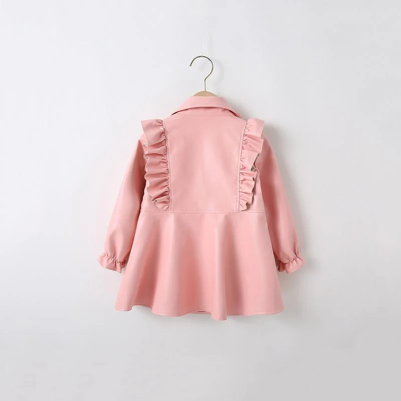 Fashionable Faux Leather Jacket - Image 6