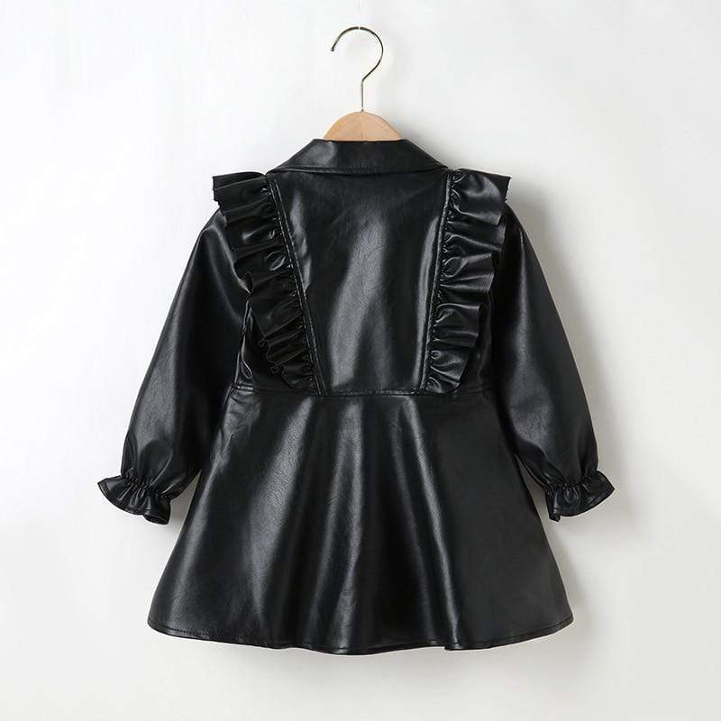 Fashionable Faux Leather Jacket - Image 7