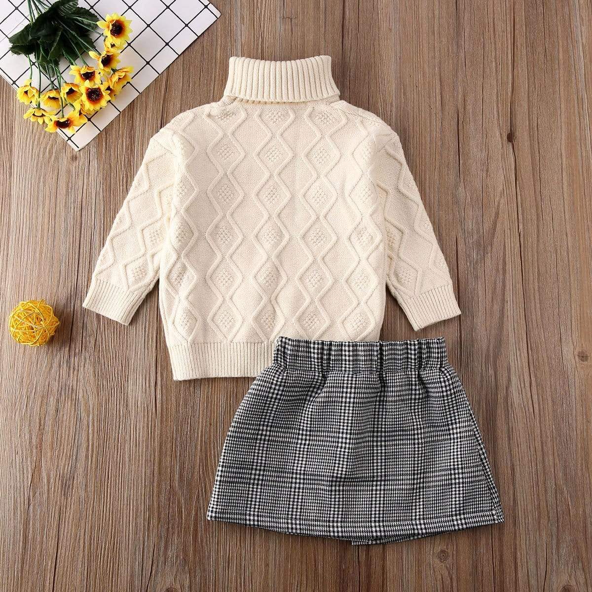 Girl Turtleneck Sweater Outfit - Image 5