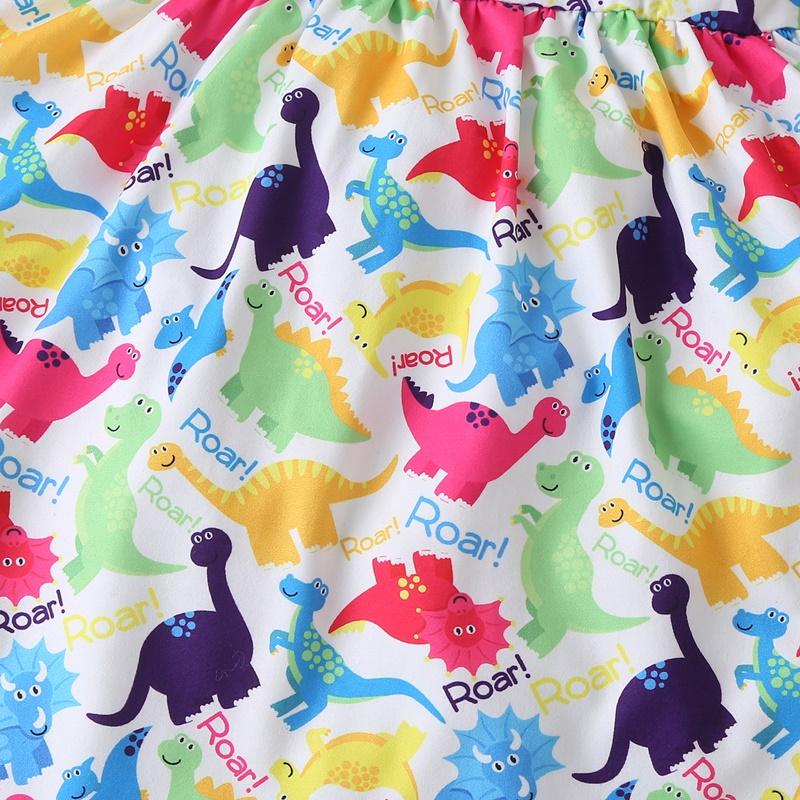Girls Dinosaur  Dress - Image 11