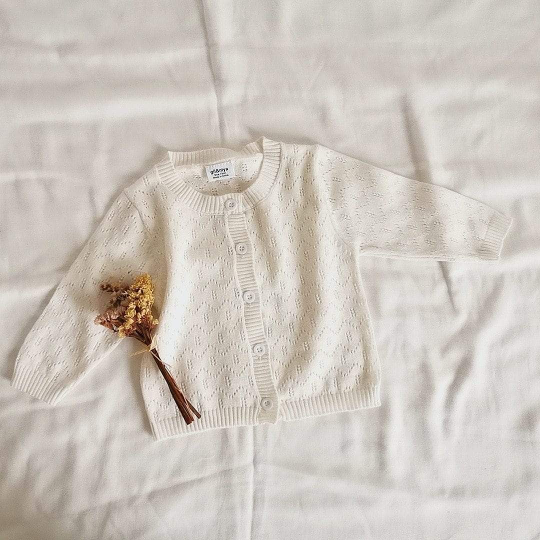 Hollow Knitted Cardigan - Image 12