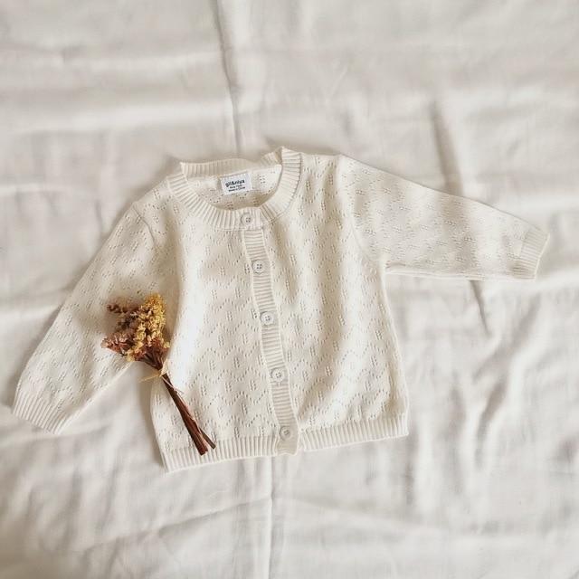 Hollow Knitted Cardigan - Image 8