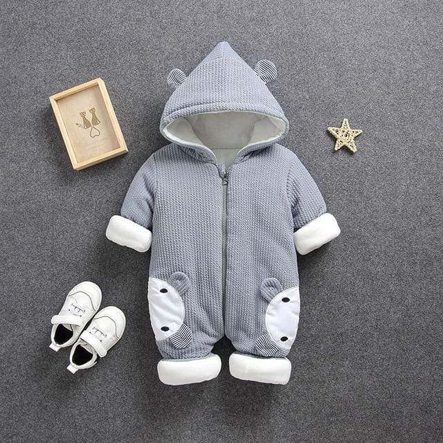 Hooded Baby Jumpsuit - Image 3