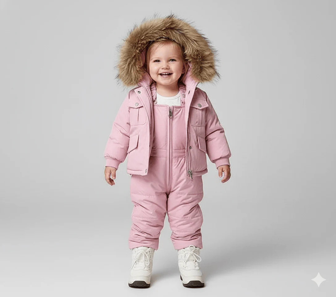 Kids Winter Jumpsuit Set - Image 3