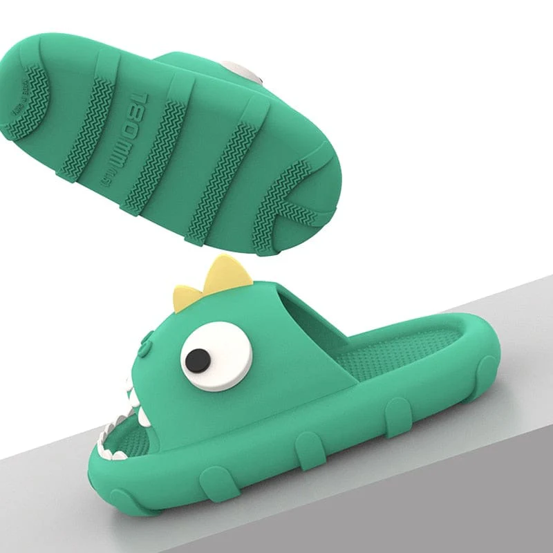 Kids 3D Dino Slippers - Image 12