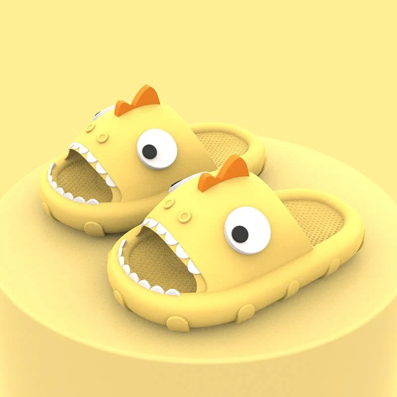 Kids 3D Dino Slippers - Image 4