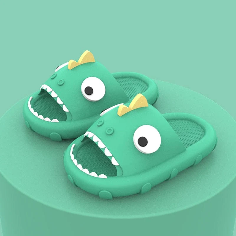 Kids 3D Dino Slippers - Image 5