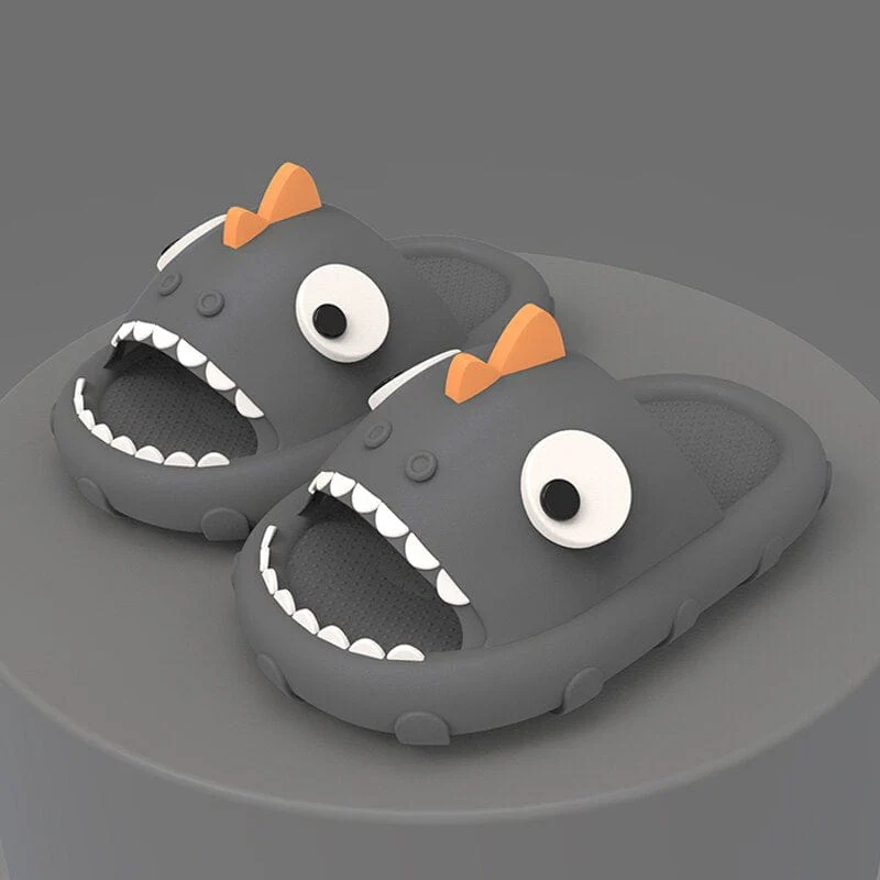Kids 3D Dino Slippers - Image 9