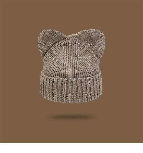 Kid's Knitted Beanie Hat - Image 7