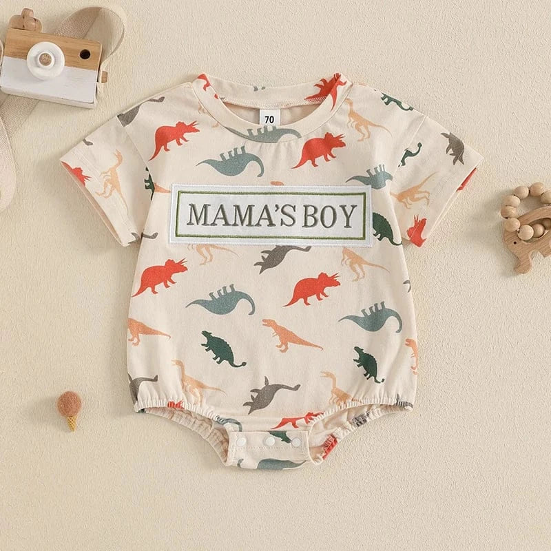 Mama’s Boy Dinosaur Romper - Image 4