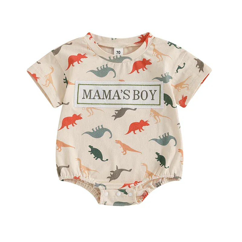 Mama’s Boy Dinosaur Romper - Image 9