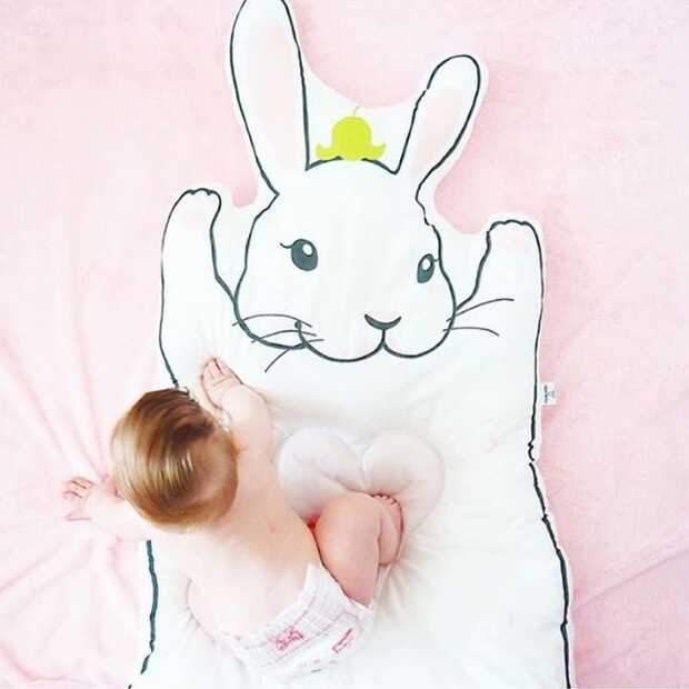 Multipurpose Bunny Pillow Mat - Image 5