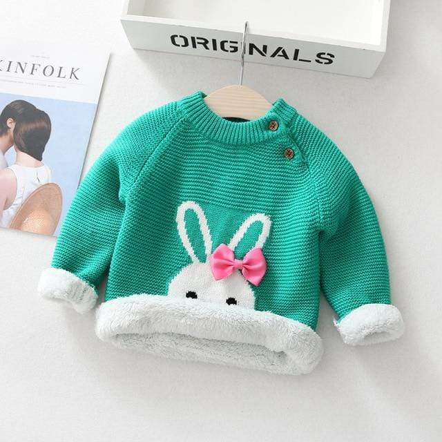 Bunny Embroidery Sweater - Image 8