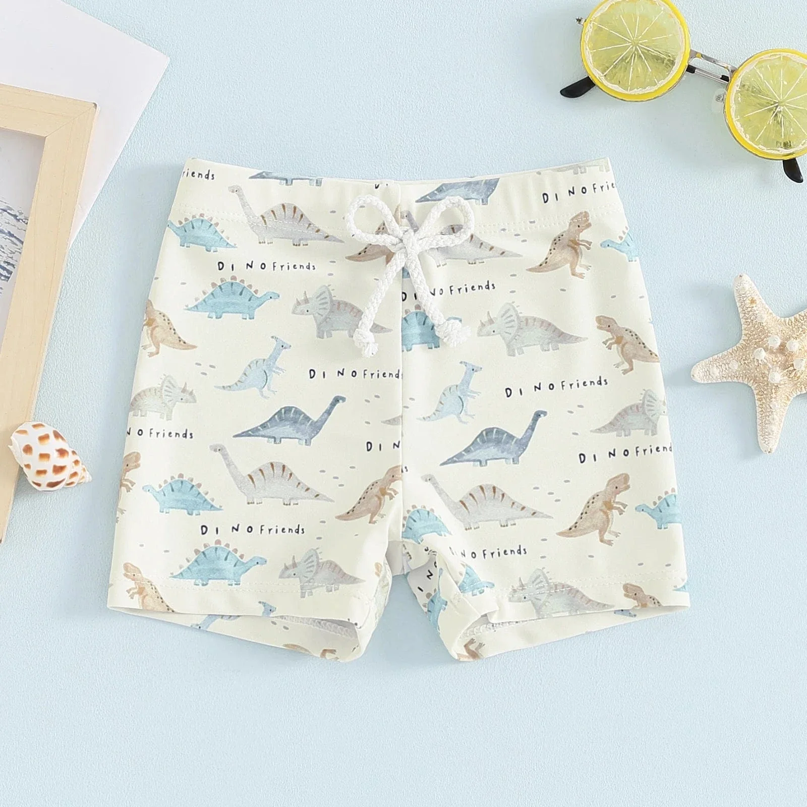 Toddler Boys Summer Swim Trunks - Image 9