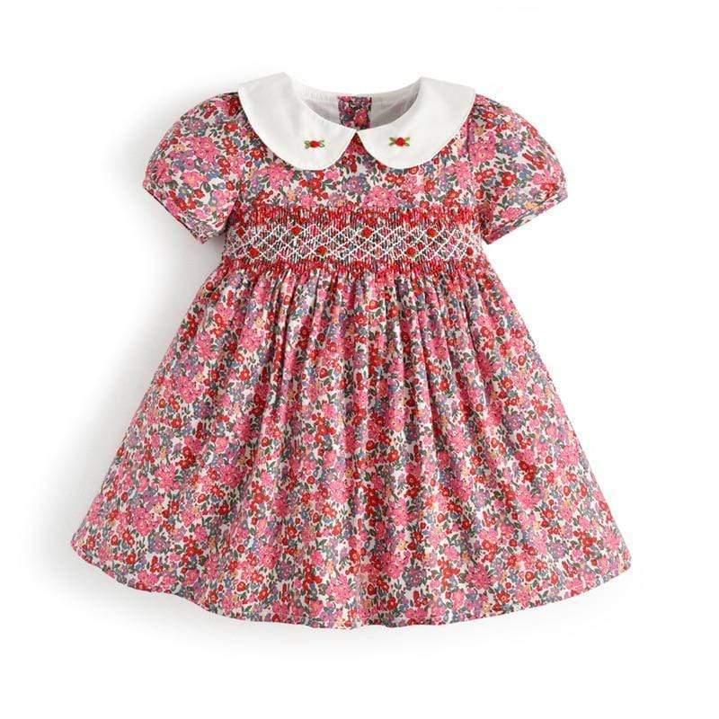 Vintage Floral Smock Dress - Image 10