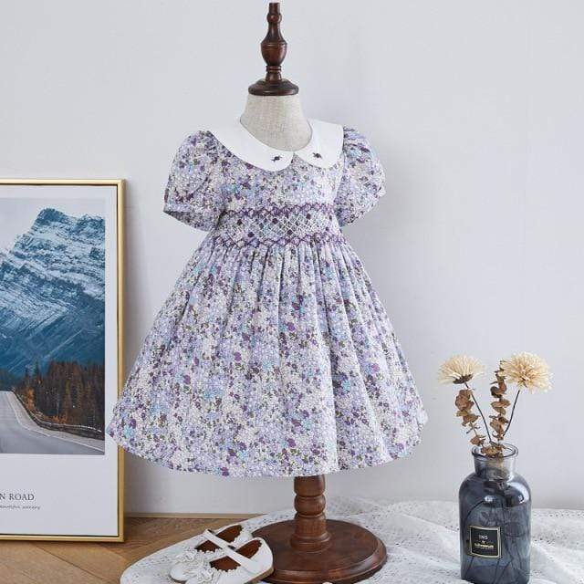 Vintage Floral Smock Dress - Image 5