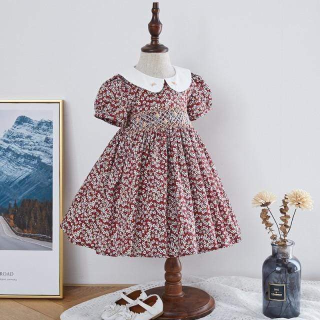 Vintage Floral Smock Dress - Image 8