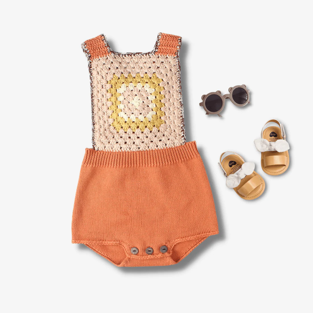 Vintage Style Knitted Romper - Image 8
