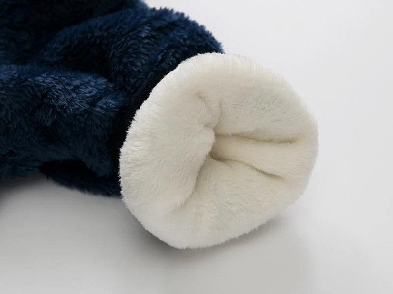 Winter Fleece Bear Jumpsuit - Image 8
